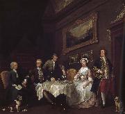 William Hogarth Strode family painting